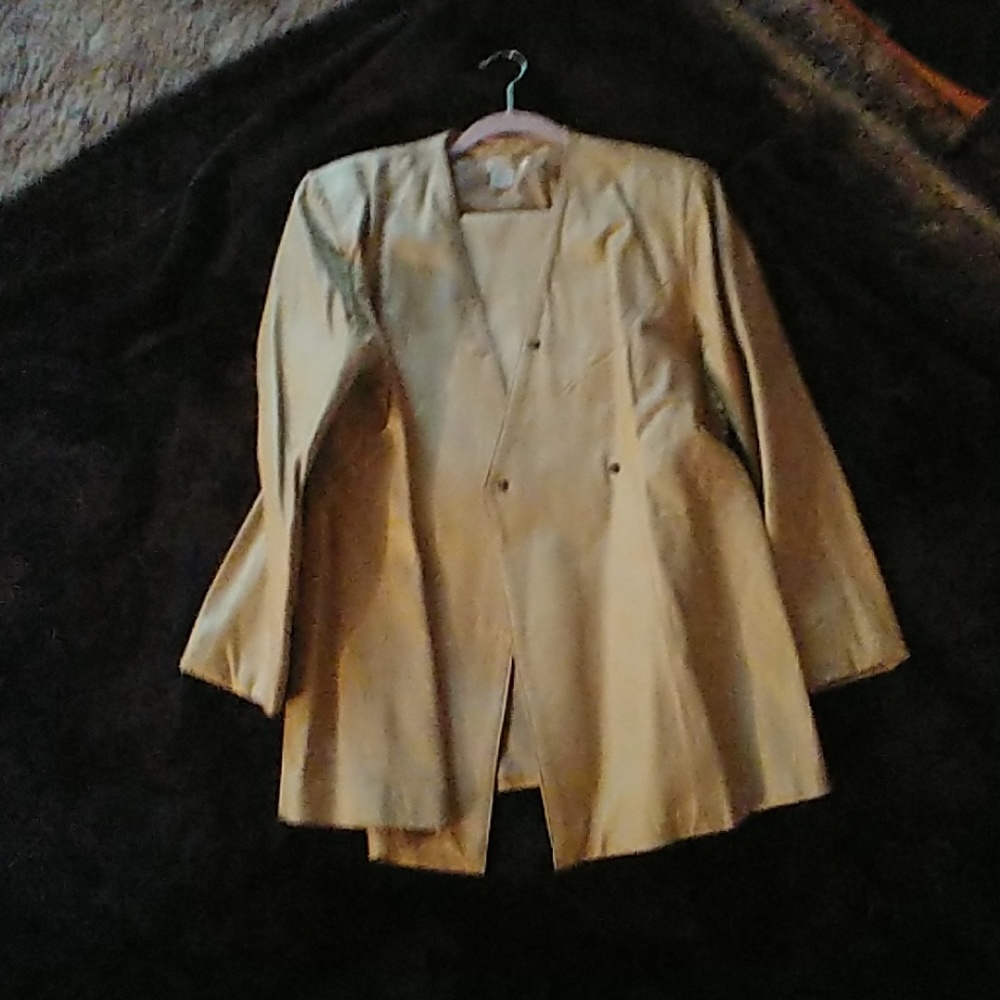 Santa Fe Leather 2pc skirt outfit